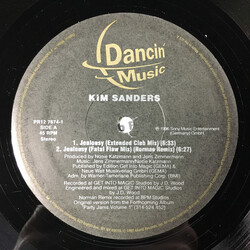 Kim Sanders Jealousy USED VINYL 12INCH 45 RPM