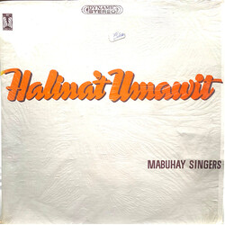 Mabuhay Singers Halina't Umawit Vinyl LP USED