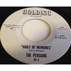 The Persians (5) Teardrops Are Falling USED VINYL 7INCH 45 RPM PROMO