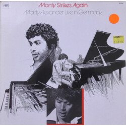 Monty Alexander Monty Strikes Again (Monty Alexander Live In Germany) Vinyl LP USED