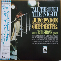 Julie London / The Bud Shank Quintet All Through The Night Vinyl LP USED