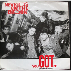 New Kids On The Block You Got It (The Right Stuff) USED VINYL 7INCH 45 RPM SINGLE
