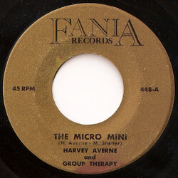 Harvey Averne And Group Therapy The Micro Mini / The Think Drink "Spiked" USED VINYL 7INCH 45 RPM