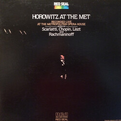 Vladimir Horowitz / Domenico Scarlatti / Frédéric Chopin / Franz Liszt / Sergei Vasilyevich Rachmaninoff Horowitz At The Met Vinyl LP USED