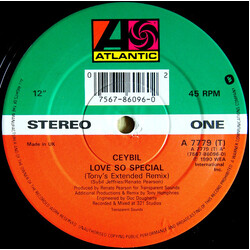 Ceybil Jefferies Love So Special USED VINYL 12INCH 45 RPM