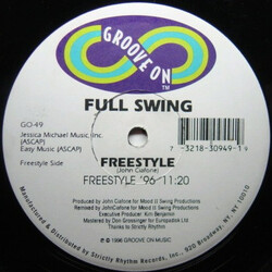 Full Swing (3) Freestyle USED VINYL 12INCH 33 S RPM