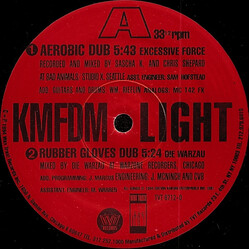 KMFDM Light USED VINYL 12INCH 33 S RPM SINGLE