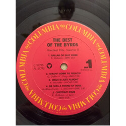 The Byrds The Best Of The Byrds - Greatest Hits, Volume II Vinyl LP USED