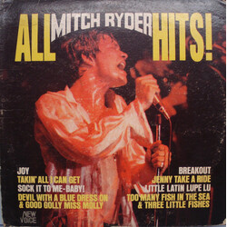 Mitch Ryder All Mitch Ryder Hits! Vinyl LP USED