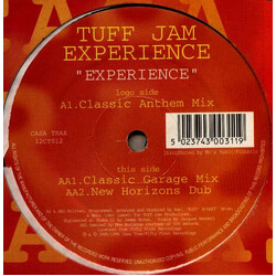 Tuff Jam Experience USED VINYL 12INCH 33 S RPM REPRESS
