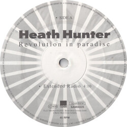 Heath Hunter Revolution In Paradise USED VINYL 12INCH 33 S RPM 45 RPM PROMO