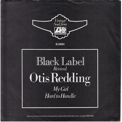 Otis Redding My Girl / Hard To Handle USED VINYL 7INCH 45 RPM SINGLE REISSUE
