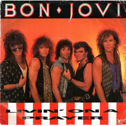 Bon Jovi Livin' On A Prayer USED VINYL 7INCH 45 RPM SINGLE STEREO