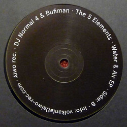 DJ Normal 4 / Bufiman The 5 Elements Water & Air EP USED VINYL 12INCH 33 S RPM EP REPRESS