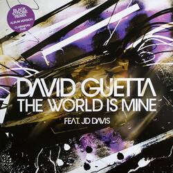 David Guetta The World Is Mine USED VINYL 12INCH 33 S RPM