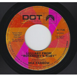 Mia Farrow Lullaby From "Rosemary's Baby" USED VINYL 7INCH 45 RPM SINGLE