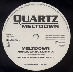 Quartz (2) Meltdown USED VINYL 12INCH 45 RPM