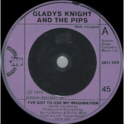 Gladys Knight And The Pips I've Got To Use My Imagination USED VINYL 7INCH 45 RPM STEREO