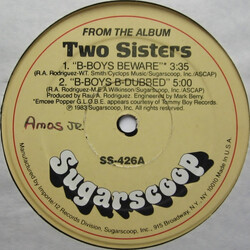 Two Sisters B-Boys Beware USED VINYL 12INCH 33 S RPM