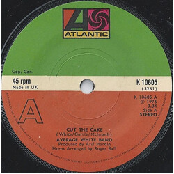 Average White Band Cut The Cake USED VINYL 7INCH 45 RPM