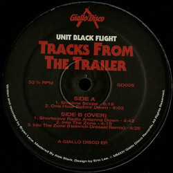 Unit Black Flight Tracks From The Trailer USED VINYL 12INCH 33 S RPM EP LIMITED EDITION