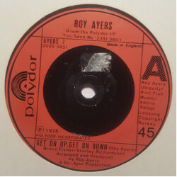 Roy Ayers Get On Up, Get On Down USED VINYL 7INCH SINGLE 45 RPM