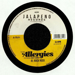 The Allergies / Andy Cooper (2) Rock Rock / Blast Off USED VINYL 7INCH 45 RPM