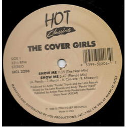The Cover Girls Show Me / Because Of You USED VINYL 12INCH 33 S RPM