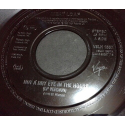 Meat Loaf Not A Dry Eye In The House USED VINYL 7INCH 45 RPM JUKEBOX