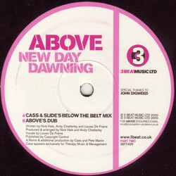 Above New Day Dawning USED VINYL 12INCH 33 S RPM