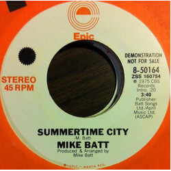Mike Batt Summertime City USED VINYL 7INCH 45 RPM PROMO