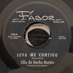 Lilia da Rocha Bastos Leva Me Contigo / Mon Cher Ami USED VINYL 7INCH 45 RPM SINGLE
