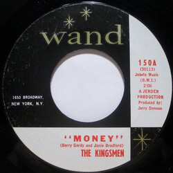 The Kingsmen Money USED VINYL 7INCH 45 RPM SINGLE STYRENE