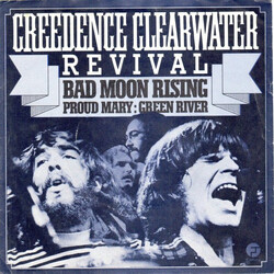 Creedence Clearwater Revival Bad Moon Rising / Proud Mary / Green River USED VINYL 7INCH 45 RPM EP SINGLE