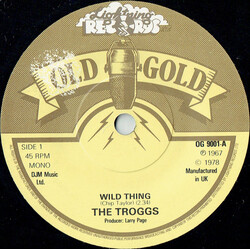 The Troggs Wild Thing / With A Girl Like You USED VINYL 7INCH 45 RPM SINGLE REPRESS MONO