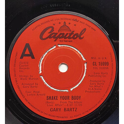 Gary Bartz Shake Your Body / Penelope USED VINYL 7INCH 45 RPM SINGLE