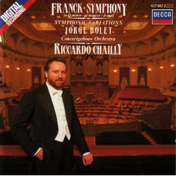 César Franck / Jorge Bolet / Concertgebouworkest / Riccardo Chailly Symphony In D Minor; Symphonic Variations Vinyl LP USED
