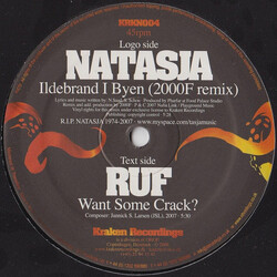 Natasja / RUF Ildebrand I Byen (2000F Remix) / Want Some Crack? USED VINYL 12INCH
