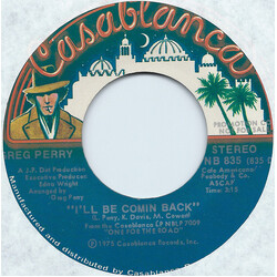 Greg Perry I'll Be Comin Back USED VINYL 7INCH 45 RPM SINGLE STEREO PROMO