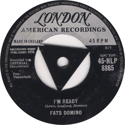 Fats Domino I'm Ready / Margie Vinyl 7" USED
