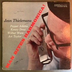 Toots Thielemans Man Bites Harmonica! Vinyl LP USED