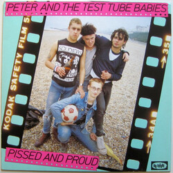 Peter And The Test Tube Babies Pissed And Proud Vinyl LP USED