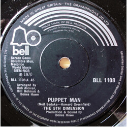 The Fifth Dimension Puppet Man USED VINYL 7INCH 45 RPM