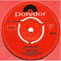 Edwin Starr Headline News USED VINYL 7INCH SINGLE 45 RPM MONO