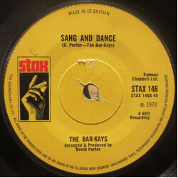 Bar-Kays Sang And Dance USED VINYL 7INCH 45 RPM SINGLE