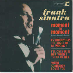 Frank Sinatra Moment To Moment Vinyl 7" USED