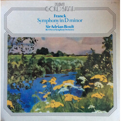 César Franck / Sir Adrian Boult / RCA Victor Symphony Orchestra Symphony In D Minor Vinyl LP USED
