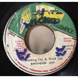 Barrington Levy Working On A Work Site USED VINYL 7INCH 45 RPM