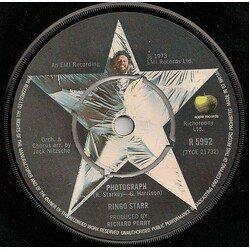 Ringo Starr Photograph USED VINYL 7INCH 45 RPM SINGLE