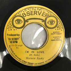 Horace Andy / Observer Allstars I'm In Love / Love Version USED VINYL 7INCH 45 RPM